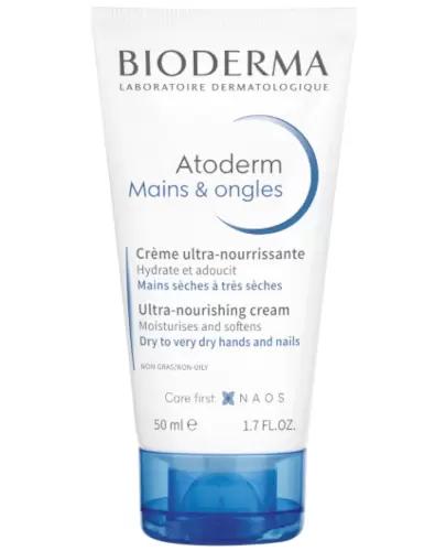 BIODERMA Atoderm Mains & Ongles krem do rąk, 50 ml